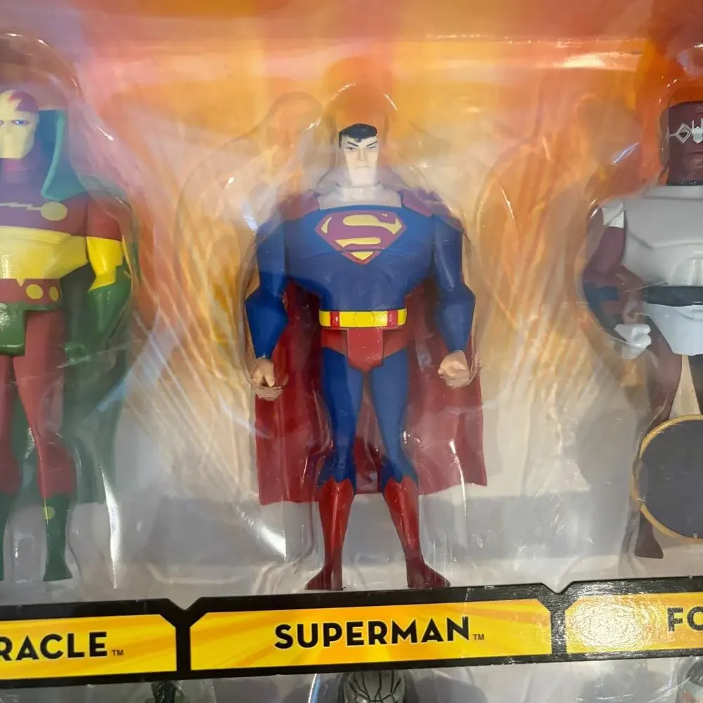 Justice League Unlimited Attack from Apokolips Figure Set Darkseid Lashina BOX
